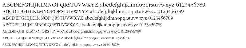 IGaramond Font Screenshot
